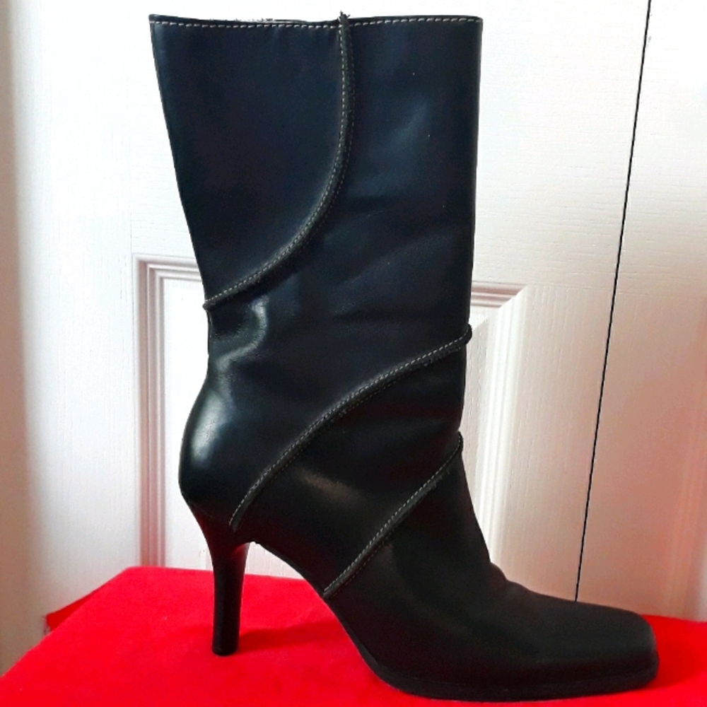 ❤❤ HILLARD & HANSON LEATHER BOOTS